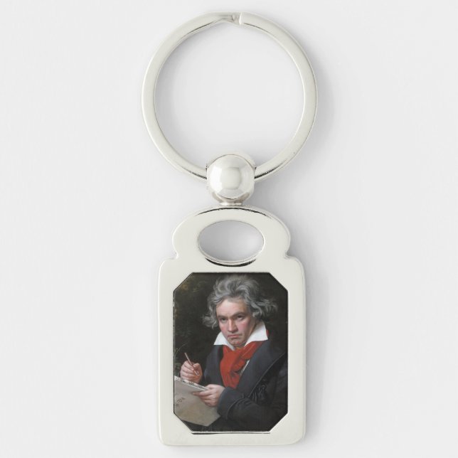Missa Solemnis: Ludwig Beethoven Classical Music Key Ring (Front)