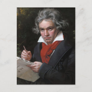 Missa Solemnis: Ludwig Beethoven Classical Music Postcard