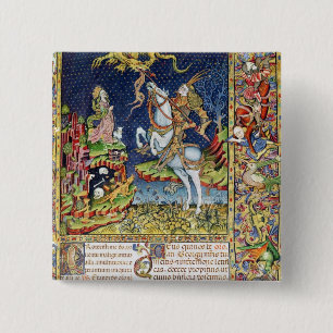Missal of St. George of Topusko 15 Cm Square Badge