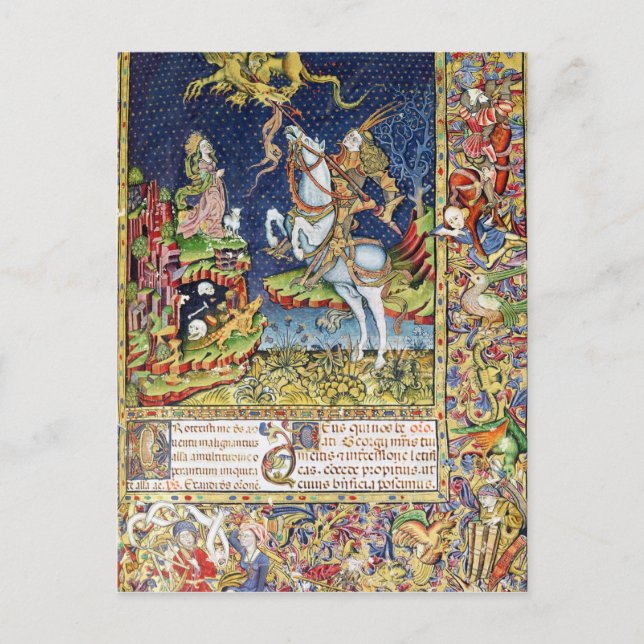 Missal of St. George of Topusko Postcard (Front)