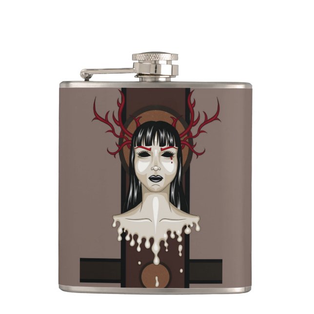 MissD. Hip Flask (Front)