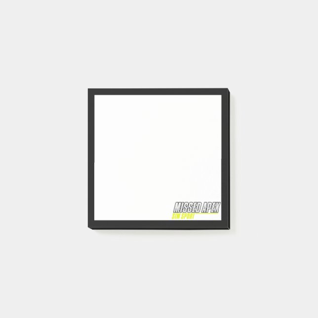 Missed Apex Post-It Notes (Front)