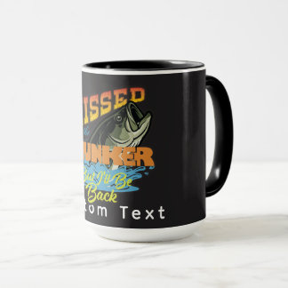 Missed the lunker, I'll be back largemouth bass Mug