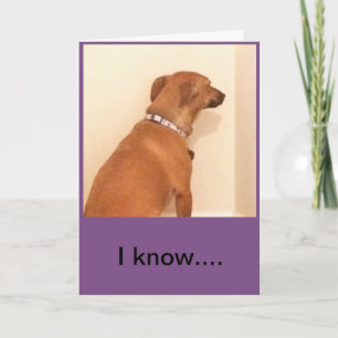 Missed Your Birthday- I'm sorry Card