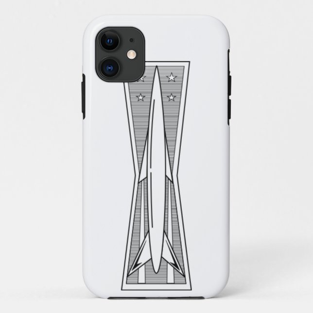 Missile Badge Phone Case (Back)