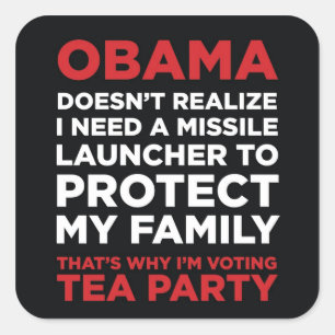 Missile Launchers Square Sticker