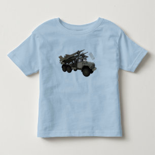 Missile vehicle cartoon illustration toddler T-Shirt
