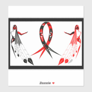 Missing and murdered indigenous women ribbon art