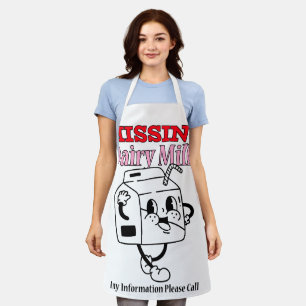 Missing Dairy Milk Apron