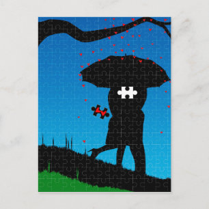 Missing Heart Postcard