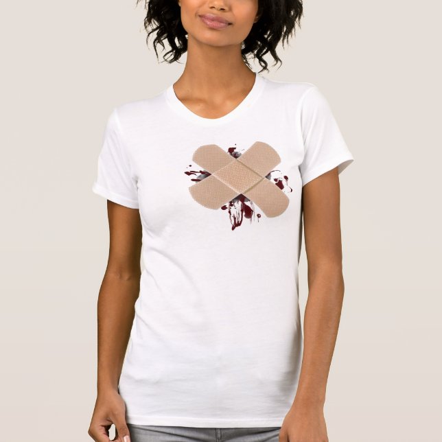 missing heart T-shirt Ladies (Front)