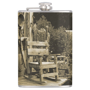 Missing Her Hip Flask