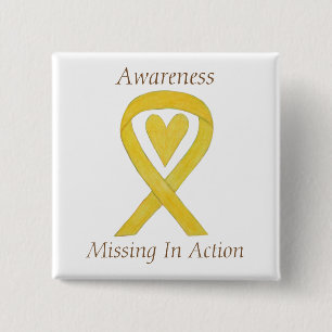 Missing in Action (MIA) Awareness Ribbon Pin