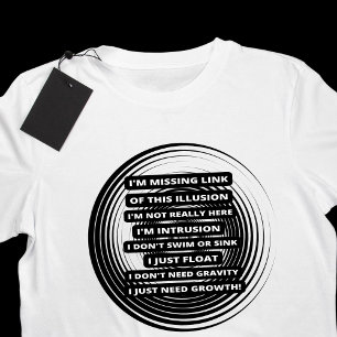 Missing Link Song Lyrics T-Shirt