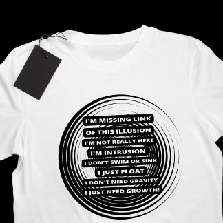 Missing Link Song Lyrics T-Shirt