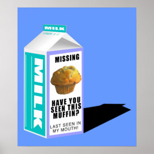 MISSING MUFFIN POSTER