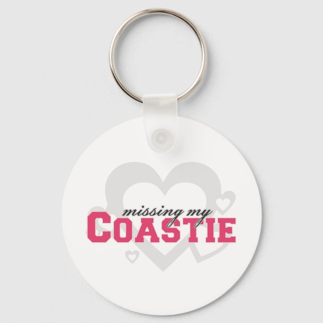 Missing My Coastie Key Ring (Front)