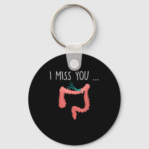 Missing My Colon Funny Ostomy Ostomate Surgery Hum Key Ring