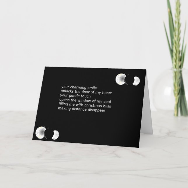 MISSING MY LOVE AT CHRISTMAS / EVERY SINGLE DAY HOLIDAY CARD (Front)