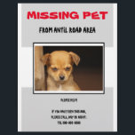 MISSING PET 02  FLYER POSTER<br><div class="desc">GET YOUR PET BACK  , FLYER , POSTER , EASY IT WORKS .</div>