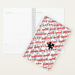 Missing Puzzle Piece (Add Photo) Planner