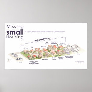 Missing Small Housing Poster