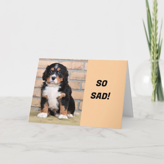 "MISSING U SINCE U MOVED" HOLIDAY CARD (Front)