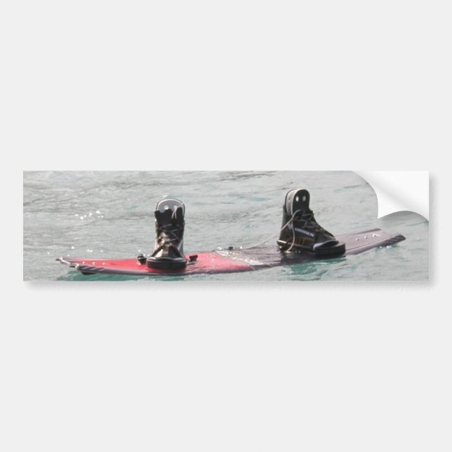 Missing Wakeboarder Bumper Sticker (Front)