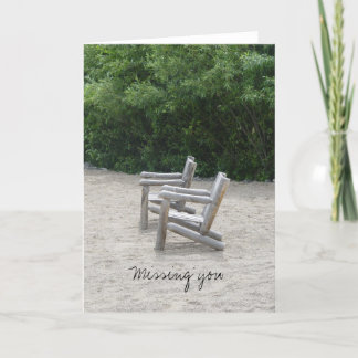 Missing You Card