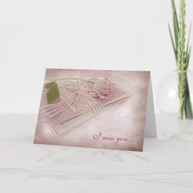 Missing You Card (Front)