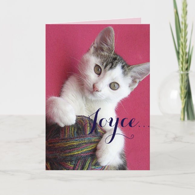 Missing you card (Front)