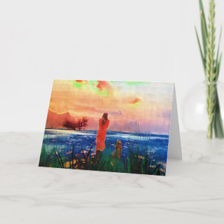 Missing You Card