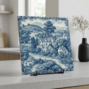 Missing You French Country Memories of Rural Scene Tile