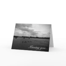 Missing You Greeting Card