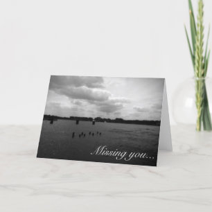 Missing You Greeting Card