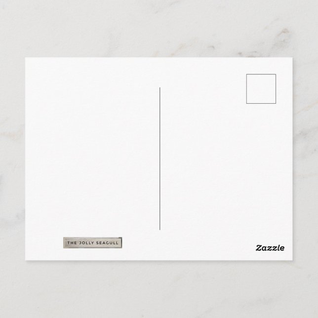 Missing you, lockdown humour, Van Gogh, classic Postcard (Back)