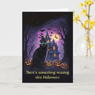 Missing You Miss You Happy Halloween  Card