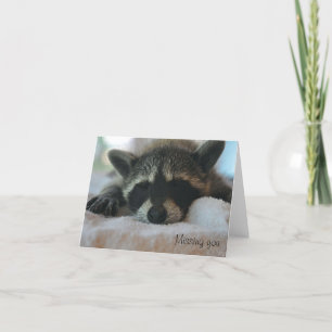 "Missing You" Notecard