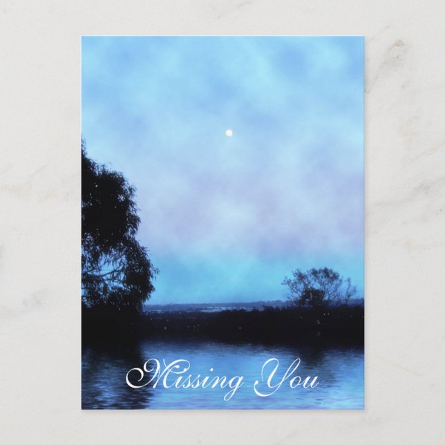 Missing You Postcard (Front)
