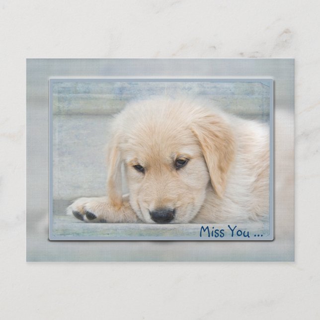 Missing You Postcard (Front)