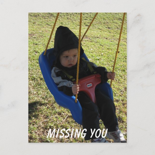 Missing You Postcard (Front)