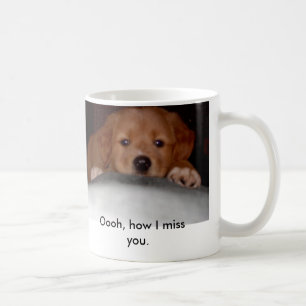 Missing you Puppy Coffee Mug
