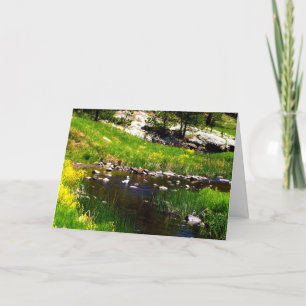 Missing you  Spanish card