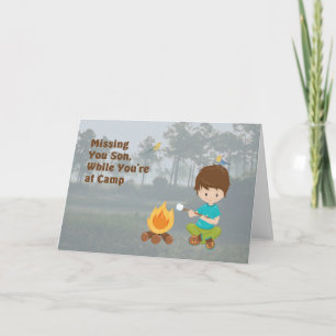 Missing Your Son Card While at Summer Camp