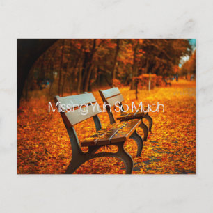 Missing Yuh So Much Postcard
