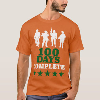 Mission 100 Days Complete T-Shirt