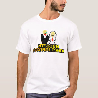 "Mission Accomplished" Marriage (8-bit) T-Shirt