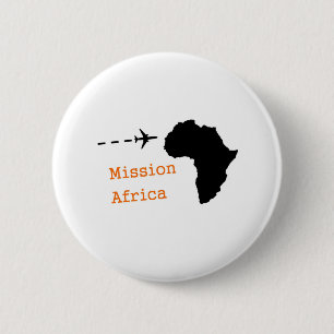 Mission Africa 6 Cm Round Badge