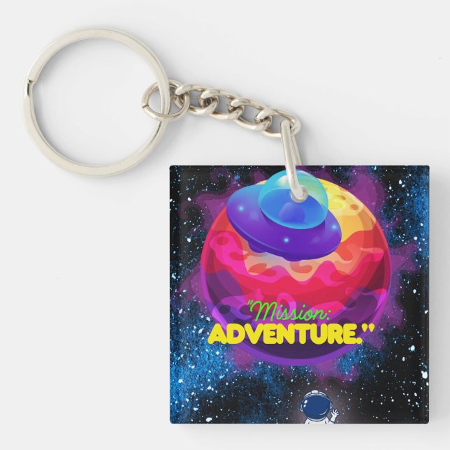 MISSION AND ADVENTURE KEY RING (Front)