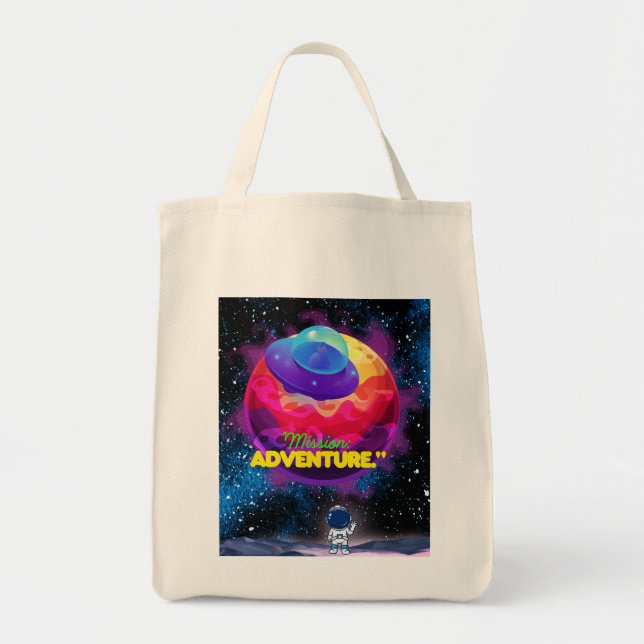 MISSION AND ADVENTURE TOTE BAG (Front)